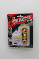 Набор пальчиковый "Фингерборд. Скейтборд" пластик, светящийся 11928-24