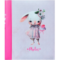 Фотоальбом магнитный 20 листов 23х28см "Mice and bunny. Кролик" 29х25х3см FA 20М.002-1