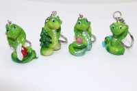 Брелок "Змея" 3,5см керамика 4 вида Y112-12/22443