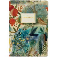 Тетрадь А5 40л клетка "Вечер в Гаграх" прошитый блок матовая ламинация 7-40-001/154