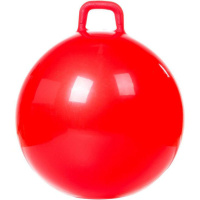 Мяч - попрыгун с ручкой 25см ассорти PVC Y3230-15