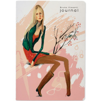 Тетрадь А5 40л клетка "Шопоголик" прошитый блок матовая ламинация 7-40-001/134