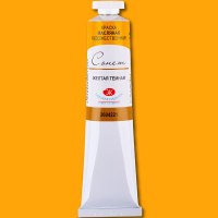 Краска масляная 46мл желтая темная туба Сонет 2604221