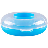 Стакан-непроливайка "Keyroad" 12,5x11x4см пластик, с палитрой KR971830