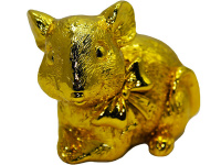 Сувенир Мышка 10,5х7см, золото, 2 вида Y8247-19