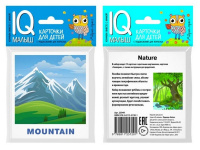 Карточки для детей с подсказками "English Природа" 14стр. 978-5-8112-5720-1