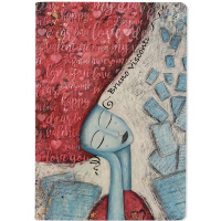 Тетрадь А5 40л клетка "Love you" прошитый блок матовая ламинация 7-40-001/135