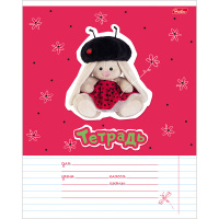 Тетрадь А5 12л линия "Зайка Ми. Выпуск №2" на скобе 5 дизайнов 12Т5B2/12079