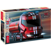 Пазлы 54 эл. "Пожарная машина" 40х28см макси 54ПЗ3_28204/077648
