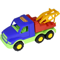 Эвакуатор "Гоша" в сетке, пластик 27,8x10,8x11,7см 35219