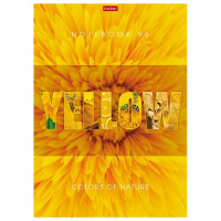 Тетрадь А4 96л клетка "Гармония цвета" на скобе выборочный лак 3 дизайна 082986