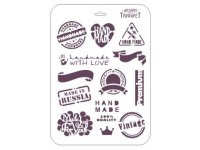 Трафарет пластиковый 22х31см "Штампы" ТМ-28