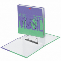 Папка на 2-х кольцах "Важные слова" А5 30мм твердая обложка глянцевая ламинация 070896