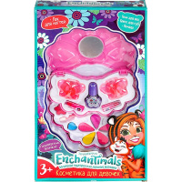 Косметика для девочек "Энчантималс" (тенидля век, лак, помада, аппликатор) 1702X158-ENS