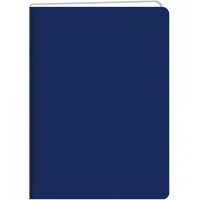 Ежедневник недатированный А5 "Paragraph" 304стр. синий, искусственная кожа, софт-тач ЕКП52115203