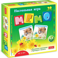 Игра настольная "Мемо. Пушистые любимцы" (36 карточек) 028014