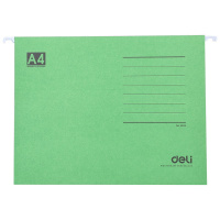 Папка подвесная А4 картон зеленая 5468