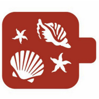 Трафарет пластиковый 9х9см с ручкой М9Мр-11