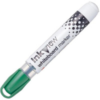 Маркер для белой доски "InKView PWB-202" зеленый, пулевидный наконечник, толщина линии 0.8-2.2мм.