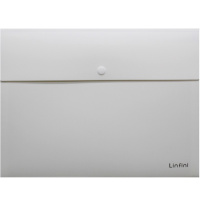 Портфель А4 8 отделений пластик белый EF606