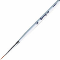 Кисть синтетика круглая №00 короткая ручка "Баргузин" 4607096507145 Кисть синтетика круглая №00 короткая ручка "Баргузин" 4607096507145