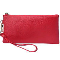 Сумочка кож.зам 6 цветов, 18*10см красная Y4984-17