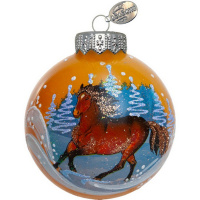 Шар 65мм "Русский рысак" в подарочной упаковке КУ-65-254048