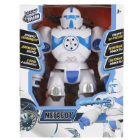 Робот "Мегабот" 18х10х24см (свет, звук, стреляет) пластик 1801B082-R1