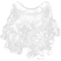 Борода Деда Мороза 40см 50гр. Y3863-16