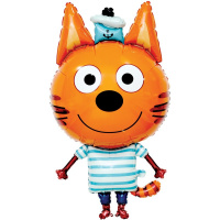 Шар воздушный 117см(46") Фигура "Три Кота. Коржик" фольга 401118