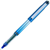 Ручка-роллер "Uni-Ball Needle" 0,5мм синяя, корпус синий UB-185S