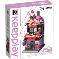 Конструктор "Городские домики: Магазин косметики" 348 деталей C0103