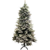 Ель комбинированная 2,1м заснеженная (литая хвоя, сосна, пвх) Y10119-24