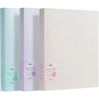 Папка 60 вкладышей "Colorful" А4 полипропилен 0,70мм, антистатичные вкладыши, 3 цвета EF921