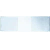 Обложка д/зачетной книжки 10,5х31,5см прозрачная 1224.К