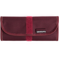 Пенал-скрутка 36х21см, бордовый, полиэстер 195020