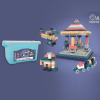 Конструктор 130 деталей, пластик 6672/1991822