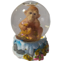 Статуэтка-шар "Обезьяна" 4,5см 8 видов Y2635-15