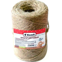 Шпагат джутовый 100м*2мм, 1200текс HRD100С