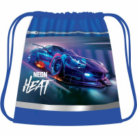 Сумка для сменной обуви "Neon car" 42х34см 1 отделение с карманом СДС-71