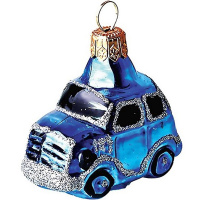 Ёлочное украшение "Автомобиль ЗАЗ" h-6см в подарочной упаковке ФУ-324