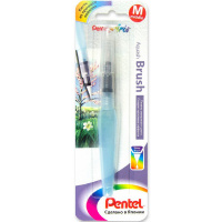 Кисть синтетика с резервуаром круглая  средняя в блистере X FRH-1M