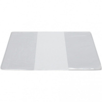 Обложка д/паспорта и трудовой книжки 13,2х18,3см прозрачная 1071.К