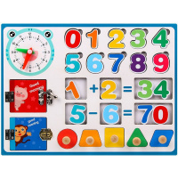 Игра логическая "Счёт" 30х22,5см дерево/металл QM2286