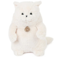 Толстый кот 33см белый AT365249