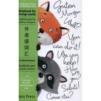 Тетрадь д/записи иностранных слов А6 64л "Зверята" на скобе, с клапанами 978-5-8112-6305-9