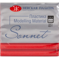 Пластика 56гр. брус, красный с блестками 5966331