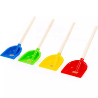 Лопатка детская 40,5см пластик/дерево №15 39729