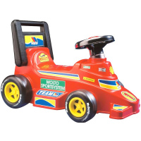 Каталка-автомобиль "Гоночный Трек" 63,5x33x41,5см, красный, пластик 7987