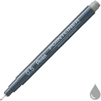 Ручка капиллярная "Pointliner" 0,5мм серая S20P-5N